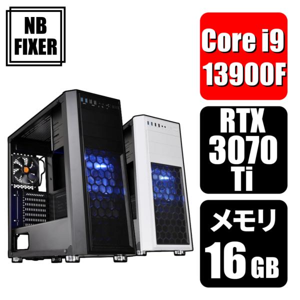 ゲーミングPC Core i9 13900F / RTX3070Ti / メモリ16GB / SSD...