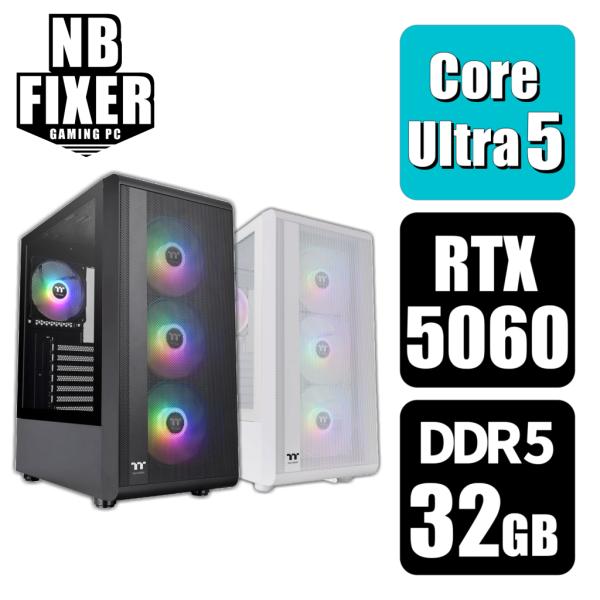 ゲーミングPC Core Ultra 5 225F / RTX5060 / メモリ32GB / SS...