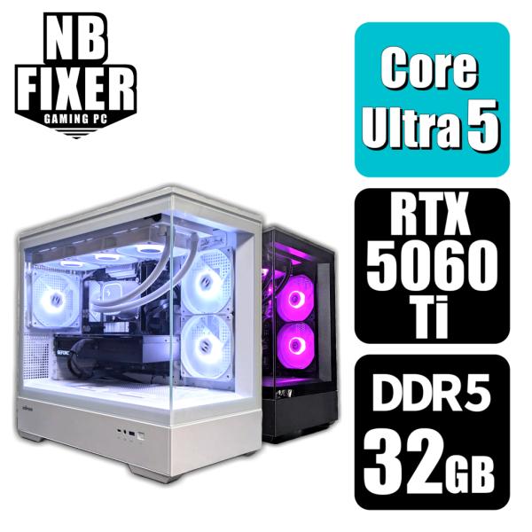 ゲーミングPC Core Ultra 5 225F / RTX5060Ti / メモリ32GB / ...