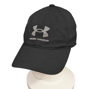 (アンダーアーマー) UNDER ARMOUR/アイソチル アーマーベント アジャスタブル キャップ/ブラック/1361528/簡易配送(CARDのみ/1点限)｜nbs