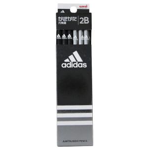 (アディダス) adidas/三菱鉛筆/黒12本セット/硬度:2B/6角軸/簡易配送(CARDのみ/...