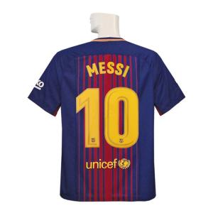 (ナイキ) NIKE/17/18バルセロナ/ホーム/半袖/楽天スポンサー付/メッシ/847255-4...