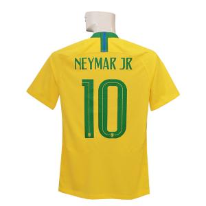 (ナイキ) NIKE/18/19ブラジル代表/ホーム/半袖/ネイマール/2018ワールドカップバッジ...