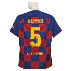 NIKE（ナイキ） NIKE/21/22バルセロナ/ホーム/半袖/セルヒオ・ブスケツ