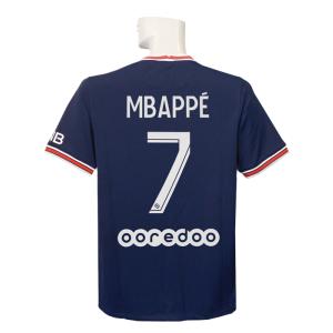(ナイキ) NIKE/21/22パリサンジェルマン/ホーム/半袖/エムバペ/リーグアンバッジ付/CV...