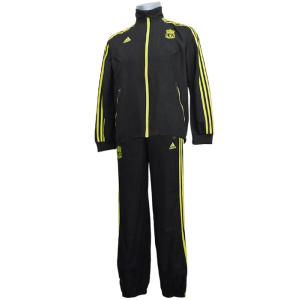 (アディダス) adidas/10/11リバプール/UCL プレゼンテーションスーツ/ブラックXレモンピール/ジュニア用/LI263-P00768｜nbs