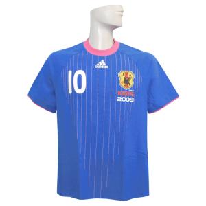 (アディダス) adidas/2009日本代表ホームレプリカTシャツ/10/P69573/簡易配送(CARDのみ/1点限)｜nbs