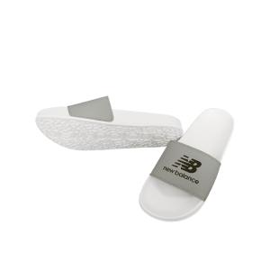 (ニューバランス) new balance/50 SLIDE スポーツサンダル D/ホワイトXグレー...