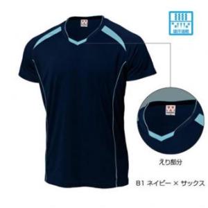 バレーボールユニフォーム　P1610　バレーボールシャツ　メンズ｜nbu