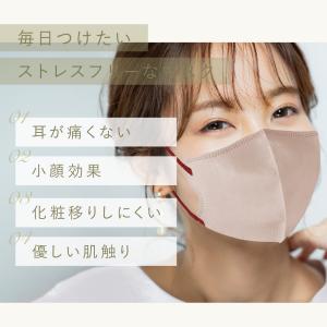 マスク 不織布 日本製 立体 立体マスク 個包...の詳細画像2