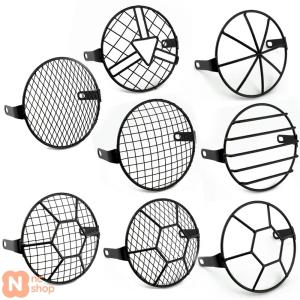 ヘッドライトグリル オートバイ ライトカバー パーツ 汎用 ほとんどの