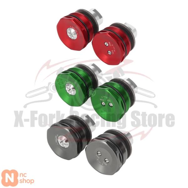 【並行輸入品】 プリロードフォークキャップアジャスター カワサキ ZX-6R ZX6R 2013年〜...