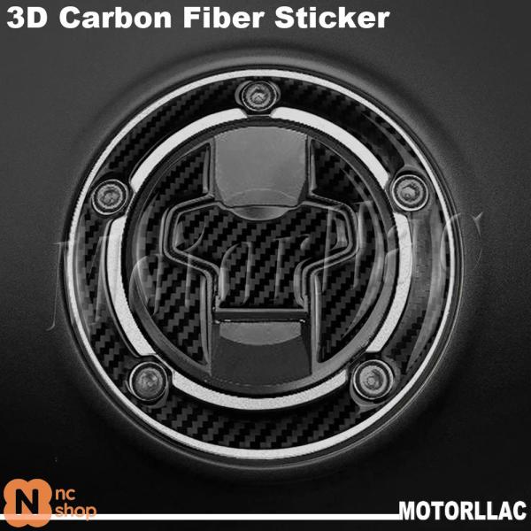 【並行輸入品】 3Dカーボンバイク用タンクキャップカバーステッカーデカールアクセサリー スズキ GS...