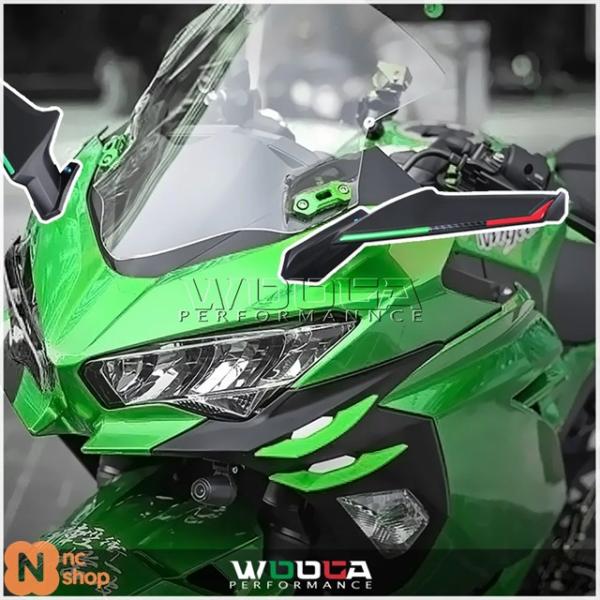 【並行輸入品】 カワサキ ニンジャ400 ニンジャ 250 400 ZX-6R ZX-10R用エアロ...