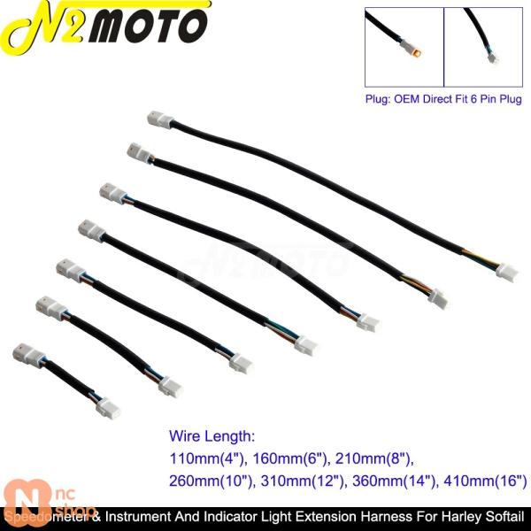 【並行輸入品】 110-410MM スピードメーター ハーレー ソフテイル M8 ストリートボブ ブ...