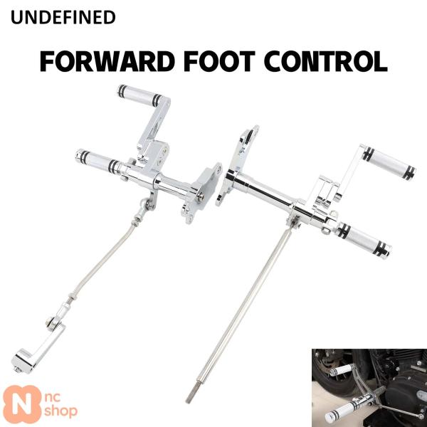 【並行輸入品】 バイク用ビレットアルミフォワードコントロールフットペグ ハーレー スポーツスター X...