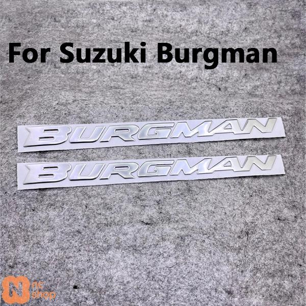 【並行輸入品】 YECNECTY 1セット 3Dクローム バイクエンブレムバッジステッカー スズキ ...