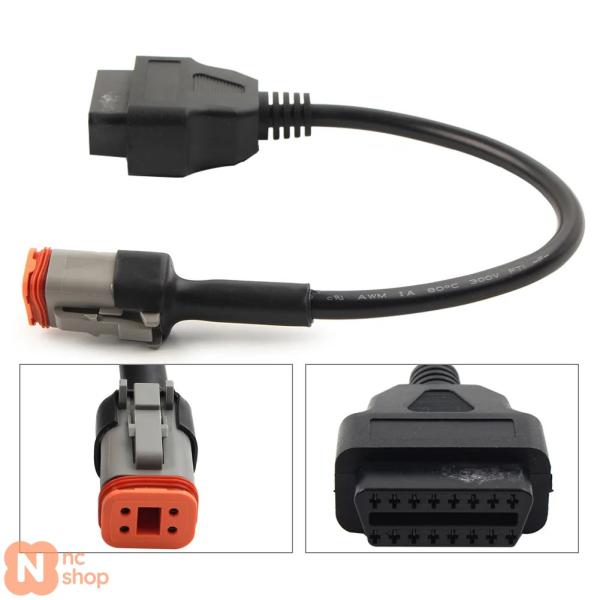 【並行輸入品】 ハーレーダビッドソン アクセサリー OBD2診断スキャナーアダプターケーブル バイク...