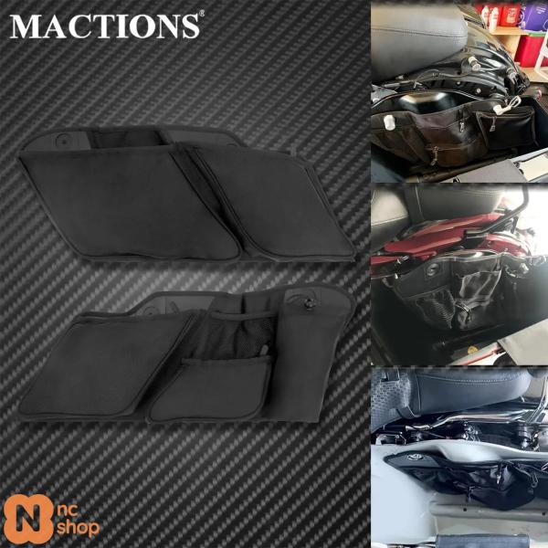 【並行輸入品】 バイク サドルバッグ オーガナイザー ライナー ストレージ ツールバッグ ブラック ...