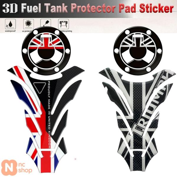 【並行輸入品】 トライアンフ タンクパッドステッカー バイク アクセサリー スピードストリートトリプ...