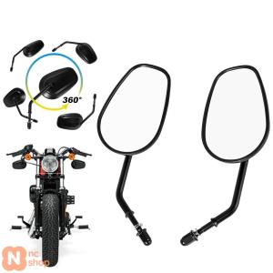 Hurley（ハーレー） ハーレーバックミラー純正タイプ左右セット/車検