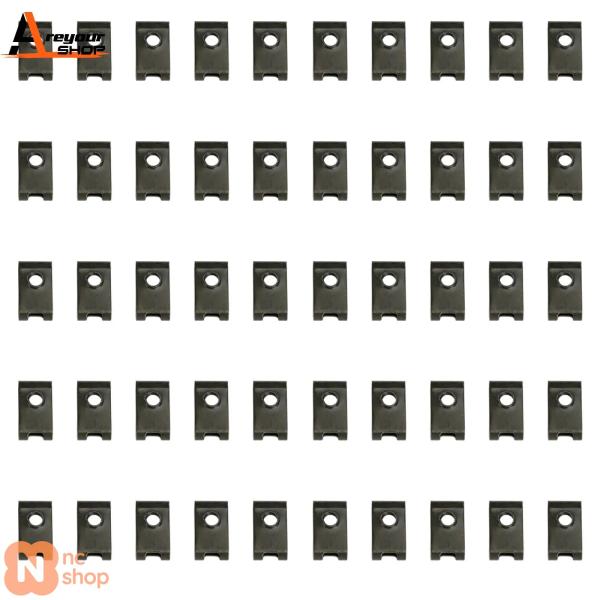 【並行輸入品】50個 小型 M5 5MM バイク 二輪 フェアリング スプリング クリップ スピード...