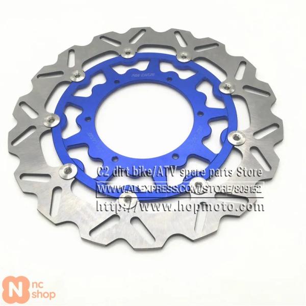 【並行輸入品】320MM オーバーサイズ フロントフローティングブレーキディスクローター YZF W...