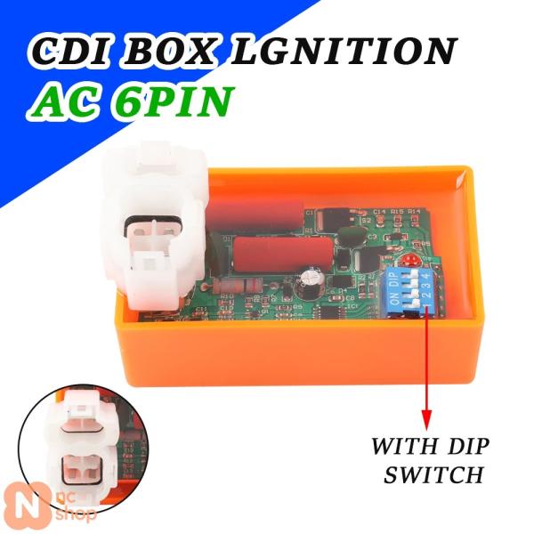 【並行輸入品】6ピン バイク イグニッション イグナイトシステムユニット AC CDI ボックス D...