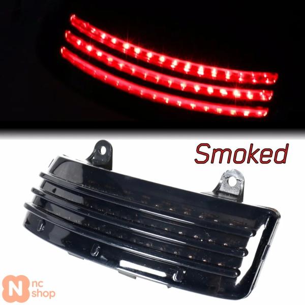 【並行輸入品】スモーク加工 トリバー LED リアテールブレーキ フェンダーチップライト ハーレー ...