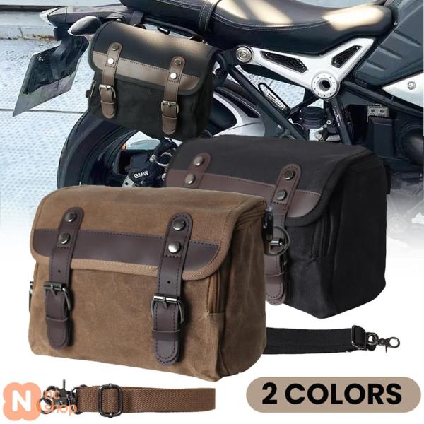 【並行輸入品】バイクバッグ ツールバッグ トラベルバイクラゲッジ 汎用 フィット ハーレーモトヴィン...