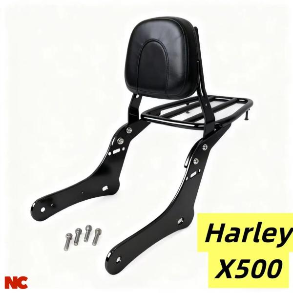 並行輸入品 ハーレー X500 X 500 バイク用 シシーバー DS ミニ ピリオンシート用 シー...