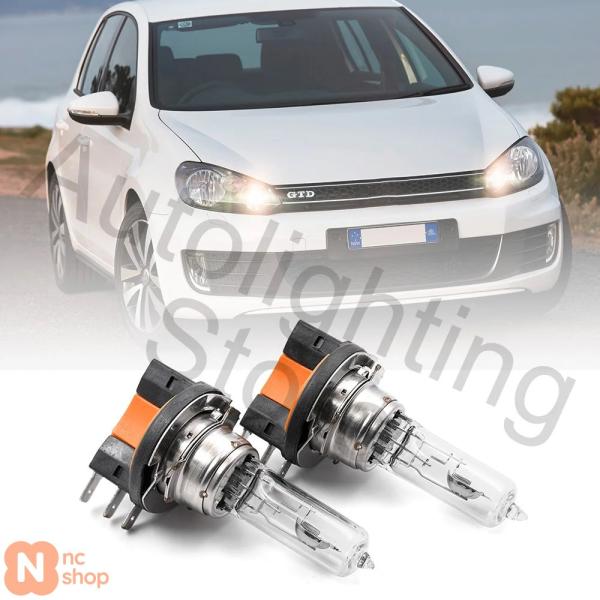【並行輸入品】 フォルクスワーゲン VW ゴルフ/GTI 15/55W 12V ヘッドライト用 2X...