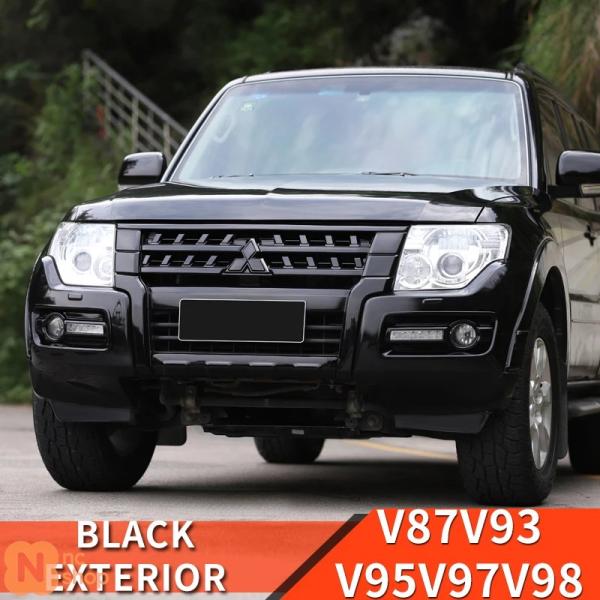 【並行輸入品】 三菱パジェロ用アクセサリー V87V93V95V97V98 フロントバンパーフィッテ...