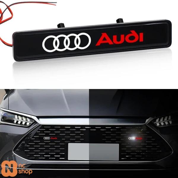 【並行輸入品】 フロントグリルバッジ ヘッドグリルエンブレム LEDライト アウディ A6 Q3 A...