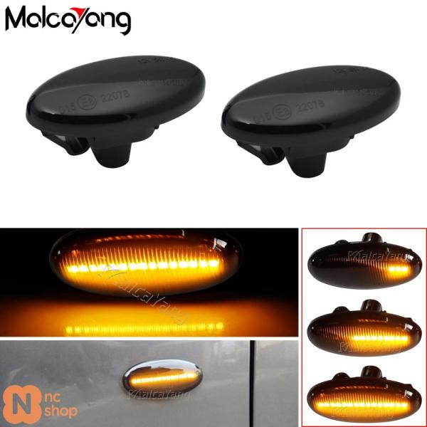 【並行輸入品】 LEDウィンカーサイドマーカーライト マツダ 2 3 5 6 BT-50 MPV ス...