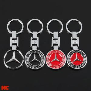 【並行輸入品】メダルスタイリングキーホルダー 合金キーリング メルセデスベンツ A B C S クラス AMG GLA CLA GLC W176 W221 W204 W205 自動アクセサリー