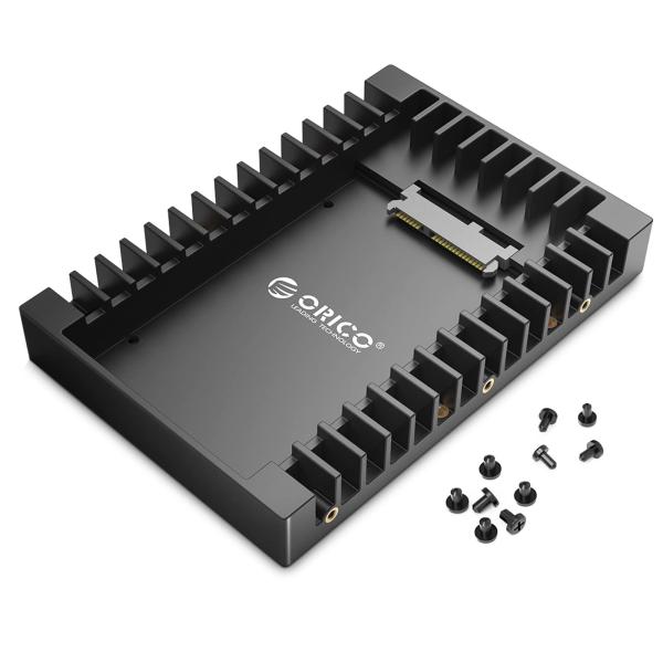 ORICO 2.5 → 3.5変換 2.5インチ HDD / SSD 変換マウンタ SATAインター...