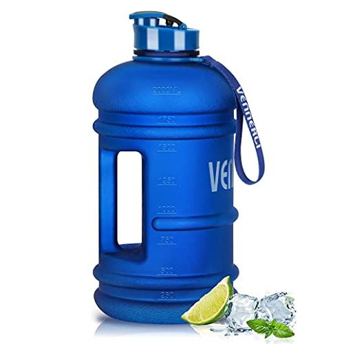 VENNERLI ハーフガロン 水筒 2.2L ラージ スポーツ用 ウォーターボトル ハンドル付き ...