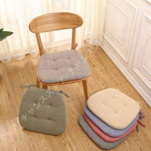 4枚セットダイニングチェアクッション座布団椅子用...の商品画像