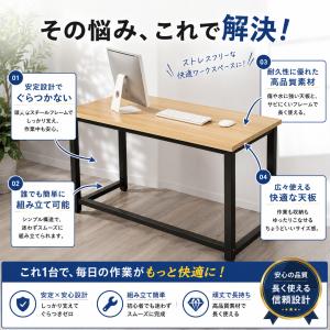 ワークデスク パソコンデスク オフィスデスク ...の詳細画像4