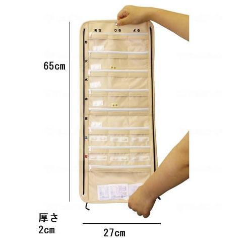 テイコブ Myカルテくすり整理 トラベルバッグ HEC06