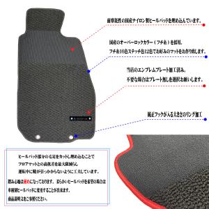 NSX NA1 NA2 専用 フロアマットの詳細画像1