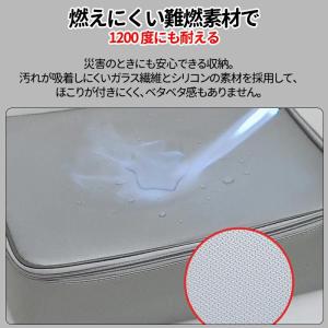 耐火バッグ 手提げ 耐火金庫 バッグ 4層式 ...の詳細画像2