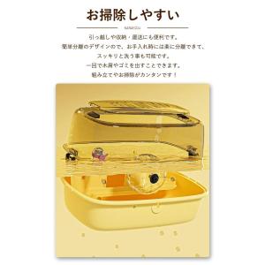 【4点セット】ハムスターケージ ハムスターハウ...の詳細画像2