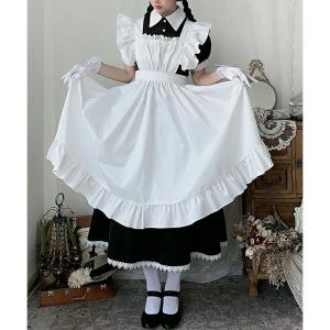 メイド服 クラシカル ロング コスプレ衣装 半...の詳細画像1