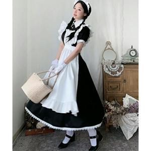 メイド服 クラシカル ロング コスプレ衣装 半...の詳細画像2