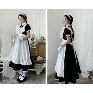 メイド服 クラシカル ロング コスプレ衣装 半...の詳細画像3
