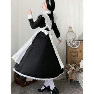 メイド服 クラシカル ロング コスプレ衣装 半...の詳細画像5