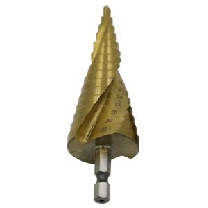 スパイラル ステップドリル ドリルビット 4-32mm タケノコ