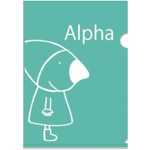 クリアファイル　ミント君と仲間たち　Alpha1